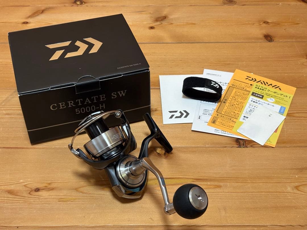 OH後未使用 ダイワ 24セルテート SW 5000-H ジギング ロック 青物
