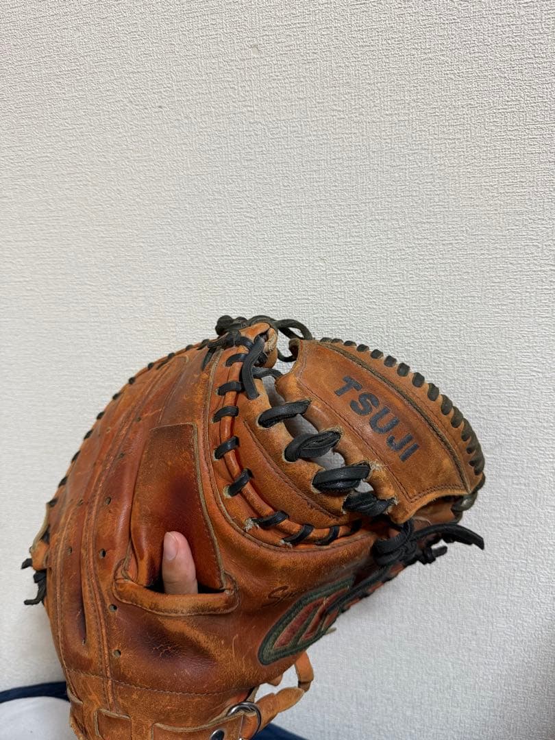 辻発彦実使用ミット　硬式キャッチャーミット　ミズノビックエム　プロ支給品