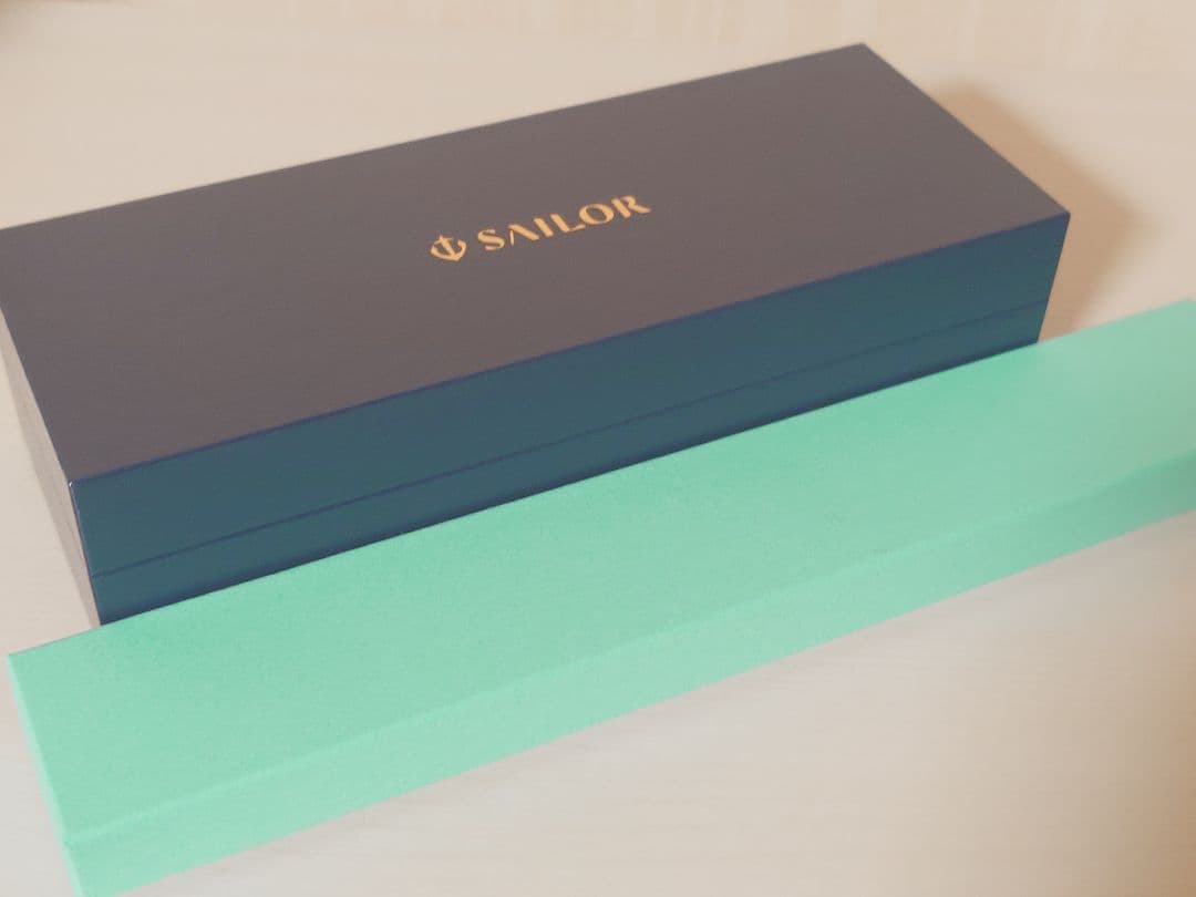 八文字屋　銀山スノーグレー万年筆F・ガラスペンセット　即購入可