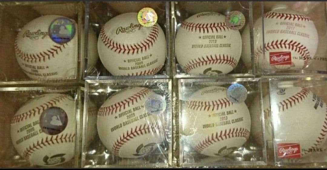 WBC公式球&優勝記念ボールなど
