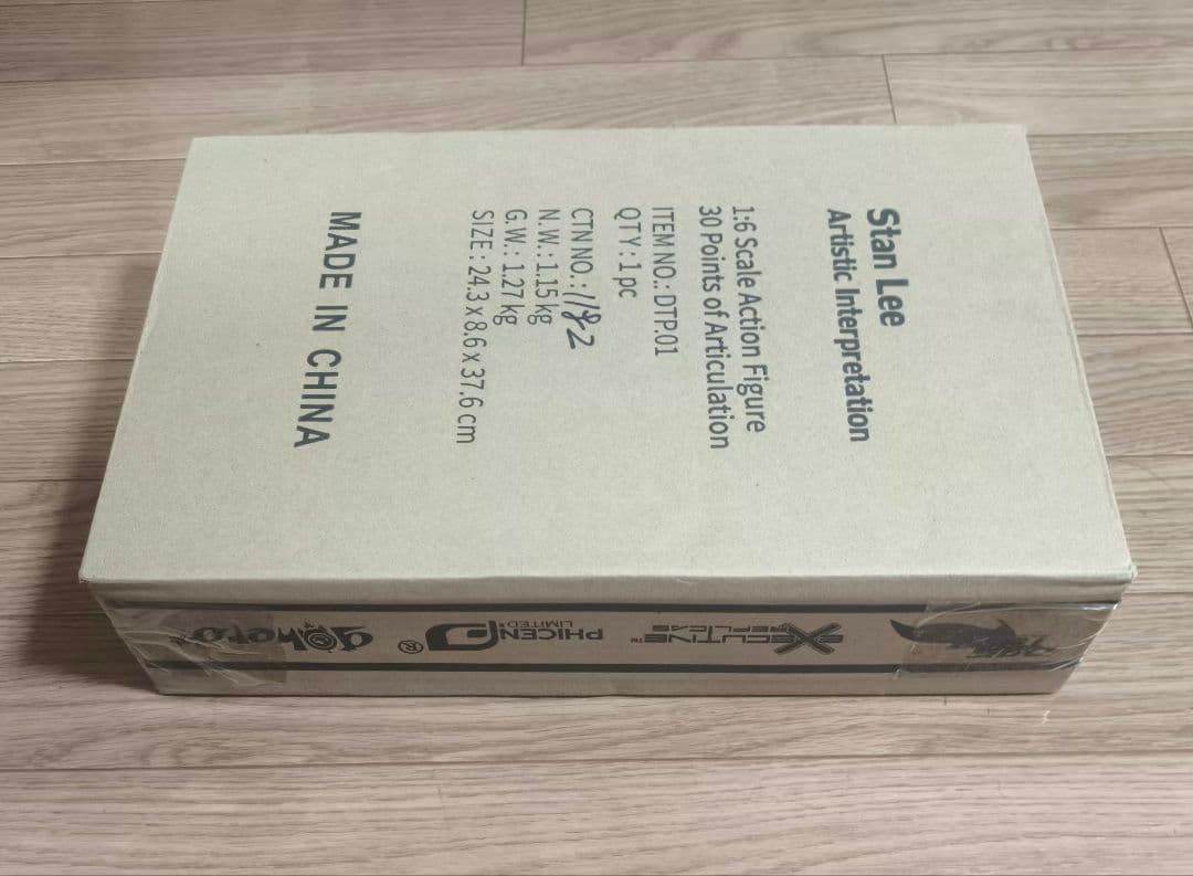 新品 Das Toyz Marvel Stan Lee 1/6 スケール限定版