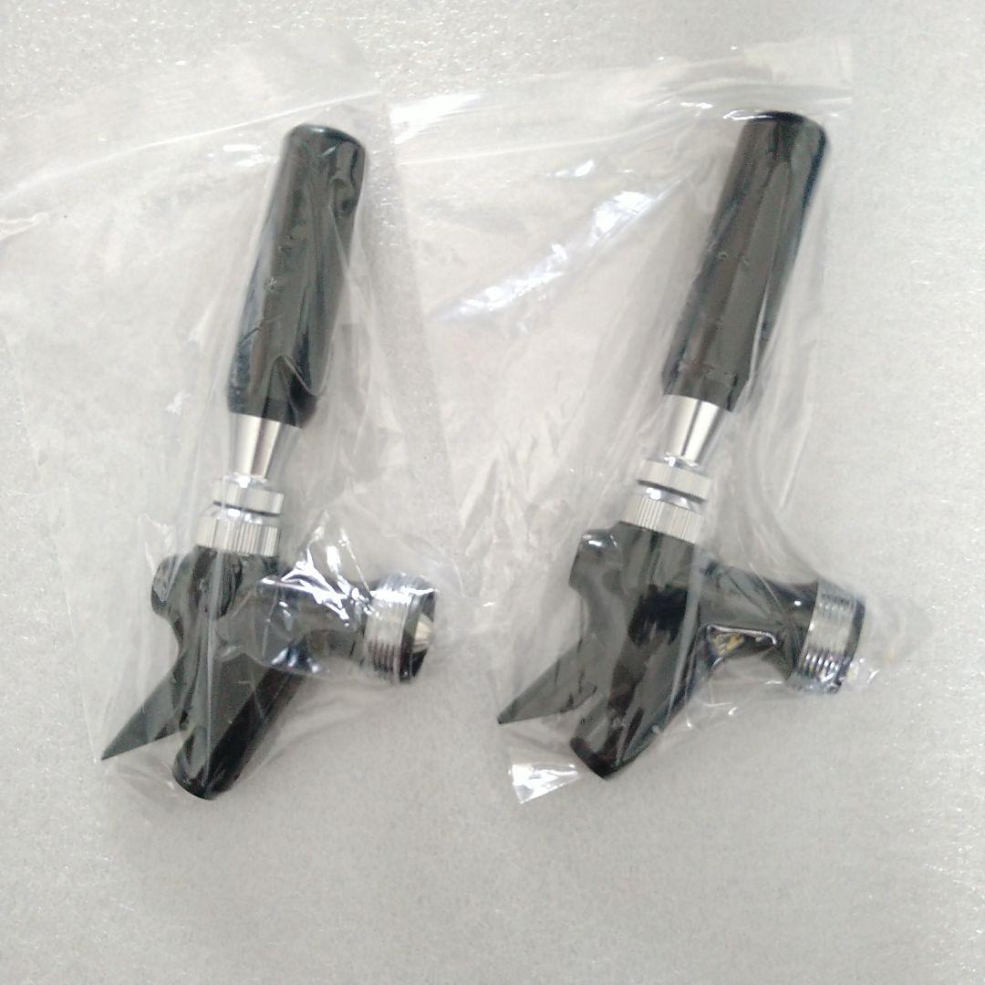 ビールサーバー用、キリンビールヘッド2個（整備品）新品ニットクビールコック2個