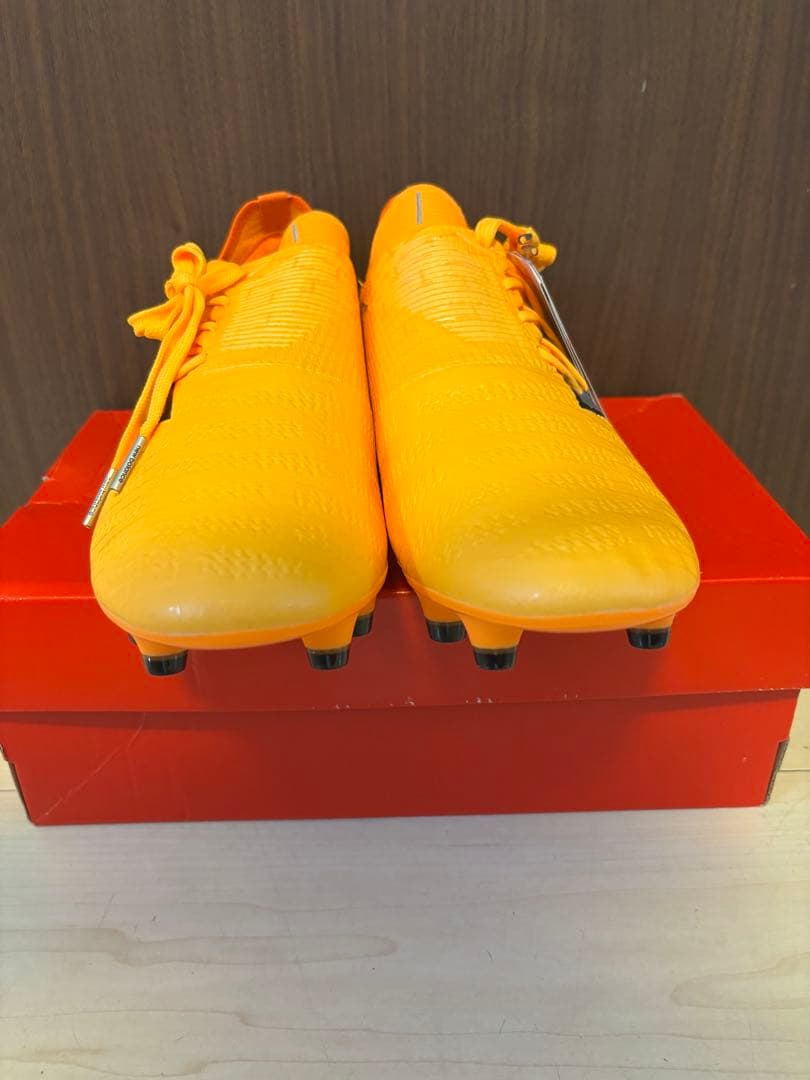 ［TT］New Balance サッカーシューズ オレンジ　26.5