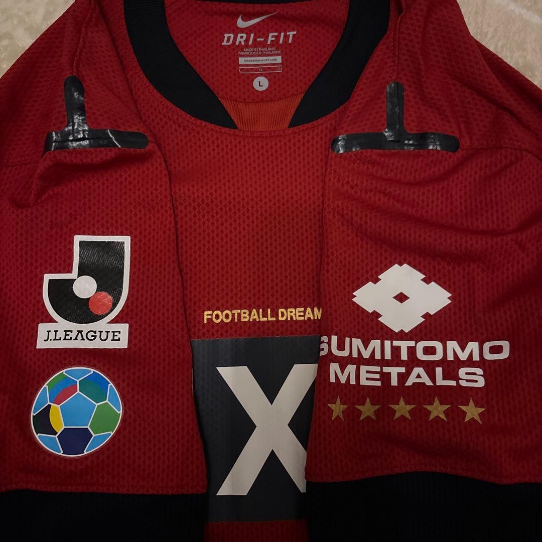 鹿島アントラーズ 2012年 ユニフォーム 小笠原満男 M 本山雅志 L