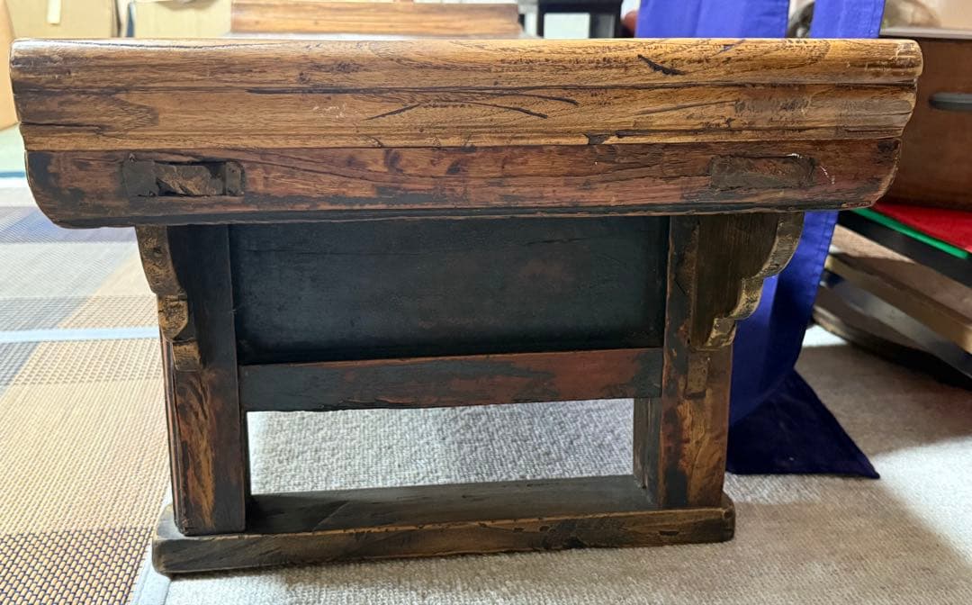李朝　貴重　古朝鮮王室が勉強で使用した机　 アンティーク　送料込み250520