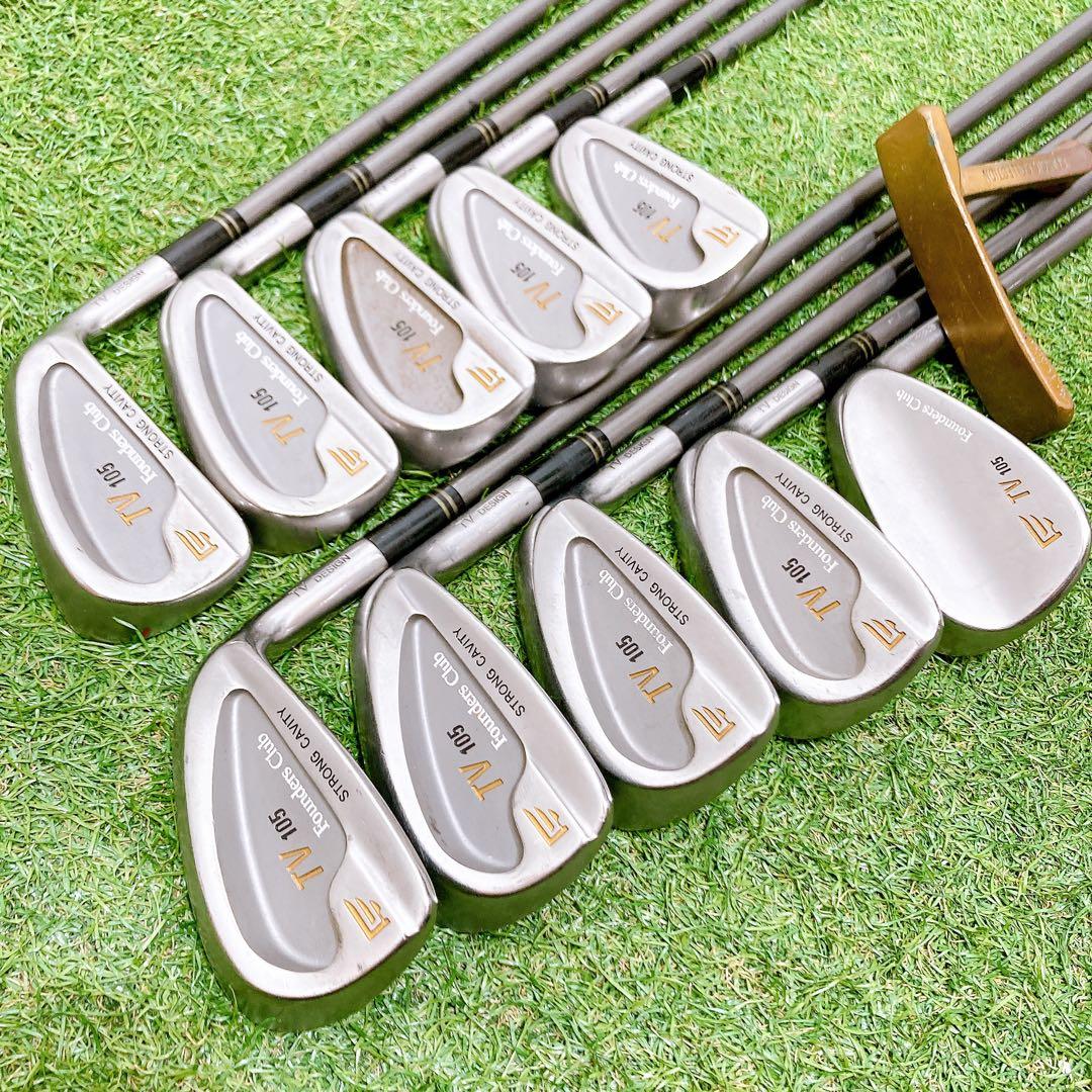 N 13 ツアーステージ　初心者オススメ ゴルフクラブメンズセット　15本右利き
