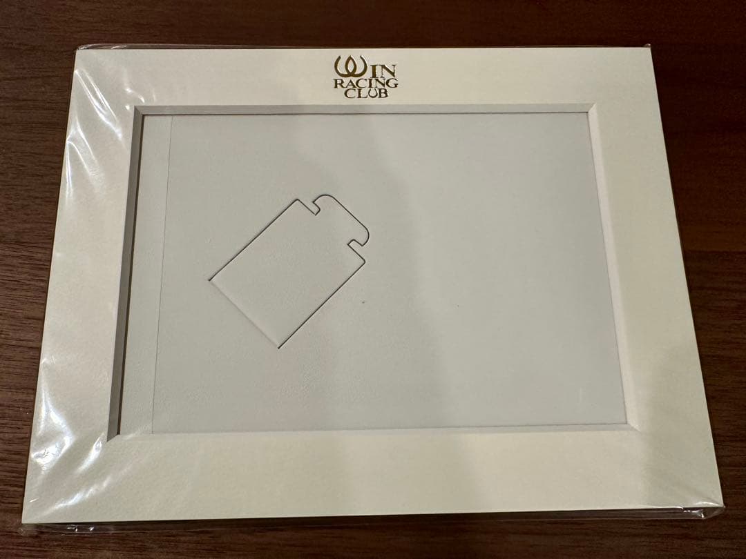 ウイングレイテスト　実使用ゼッケン・ホースレーシングカード・優勝写真（全4勝分）