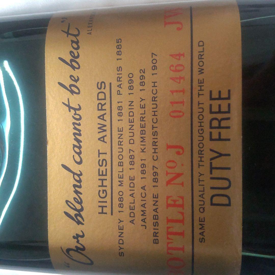 ジョニーウォーカーブルーラベル 化粧箱入り