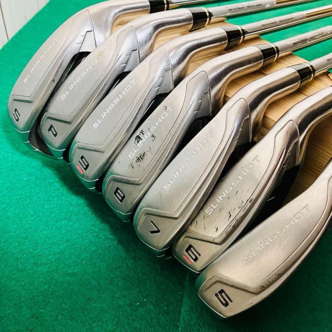 NIKE スリングショット6.0 アイアン7本セット Flex R 右 ナイキ