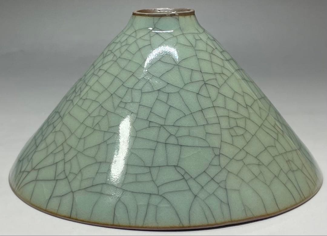 高麗青磁　李朝　茶碗　箱付　X559