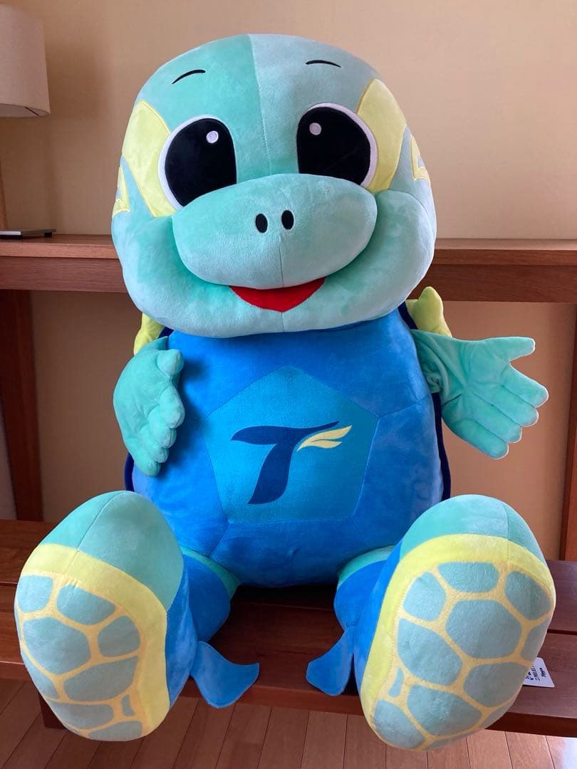 圧倒的ニータン　ぬいぐるみ　タグ付き　クラファン限定特大　大分トリニータ