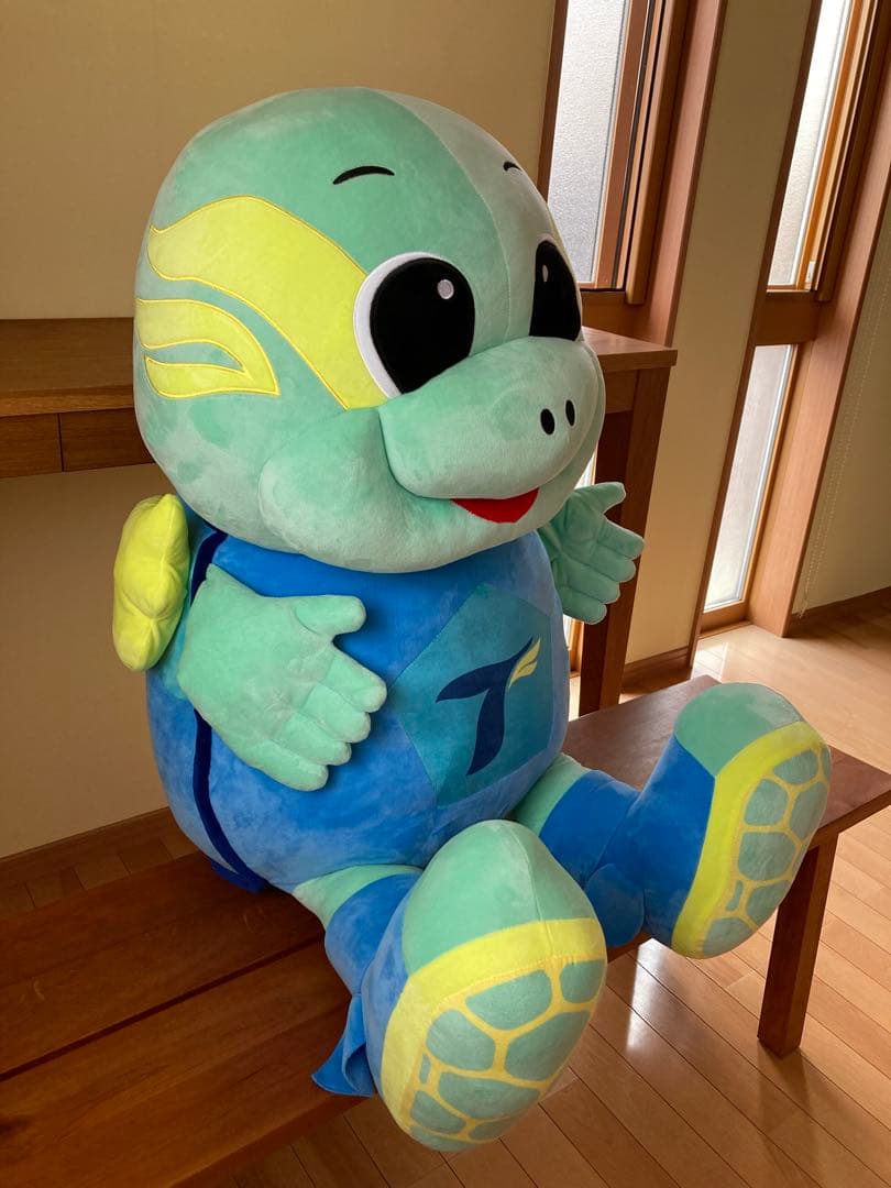 圧倒的ニータン　ぬいぐるみ　タグ付き　クラファン限定特大　大分トリニータ