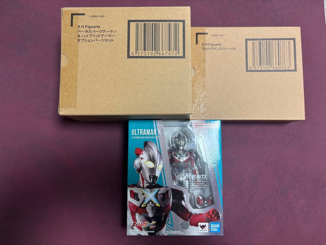 【新品未開封】フィギュアーツ　ウルトラマンエックスシリーズ　セット販売