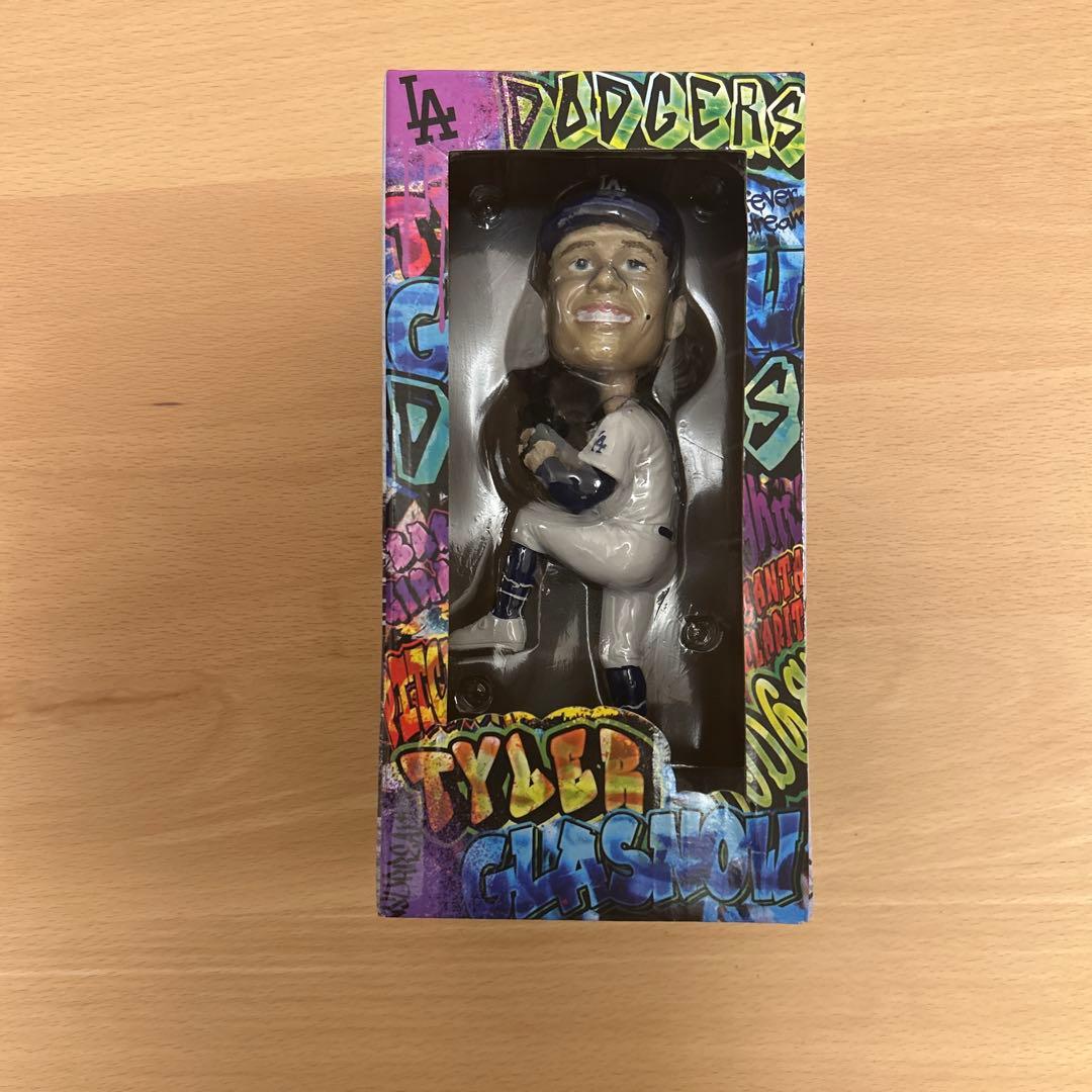 タイラーグラスノー　ボブルヘッド人形 ロサンゼルスドジャース　2024配布物