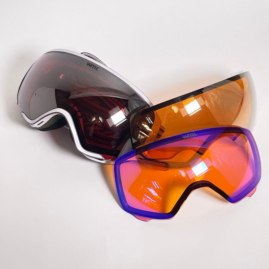 anon wm1 スペアレンズ2枚　MFIフェイスマスク　MFIバラクラバ