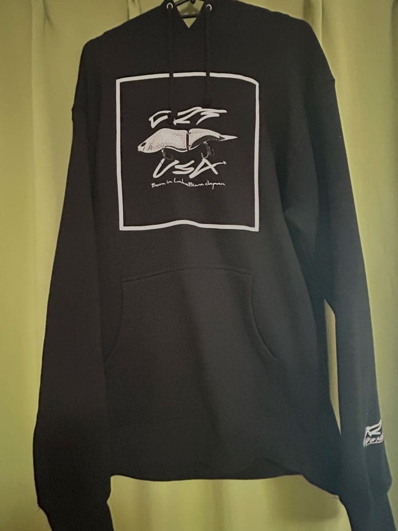 DRT パーカー USAサイズM ブラック フーディー