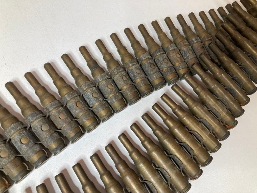 ヴィンテージ 銃弾 弾丸ベルト ミリタリー フルメタル