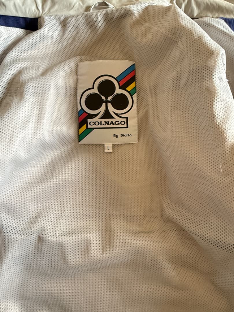 コルナゴのアノラックパーカー