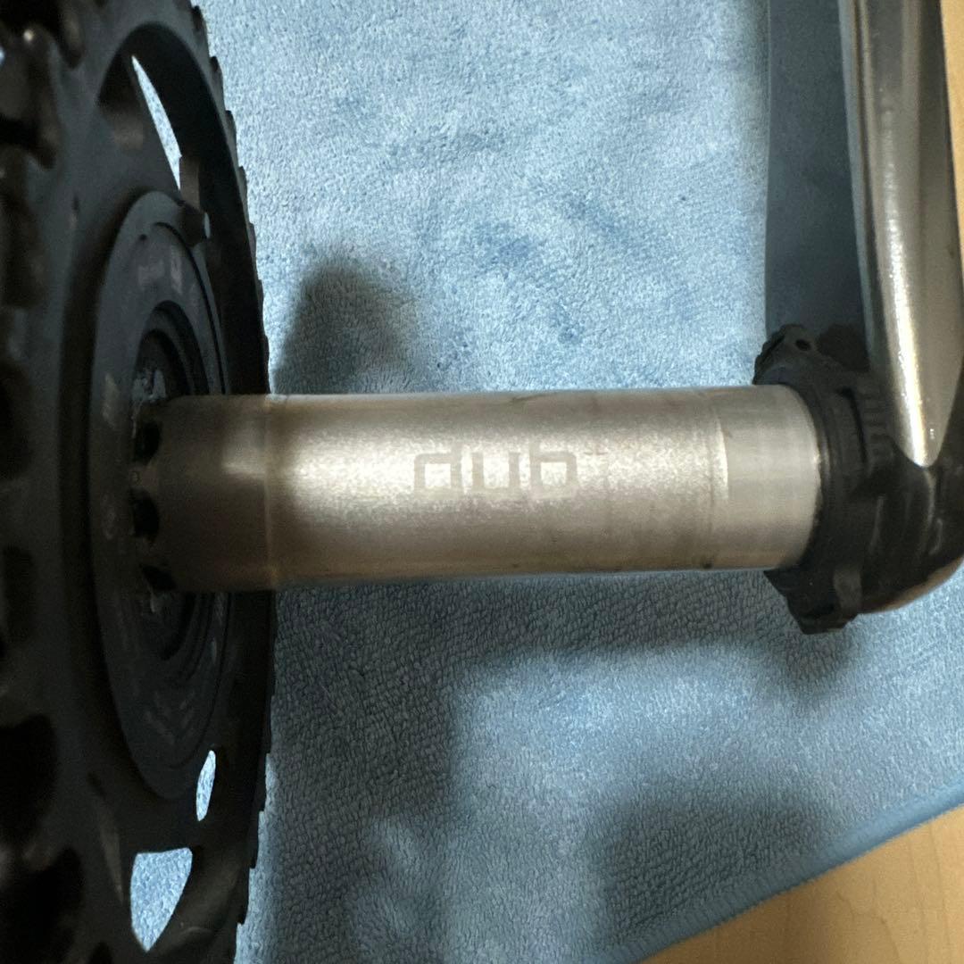 SRAM RED D1 クランクセット パワメ付き 走行距離1000㎞未満
