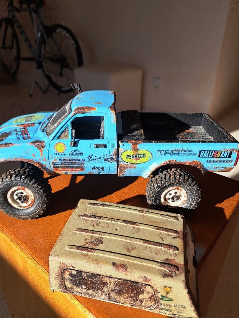 WPL c24　エイジング塗装済