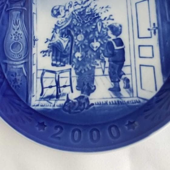 ロイヤルコペンハーゲン イヤーズプレート 5枚セット 1971-2000