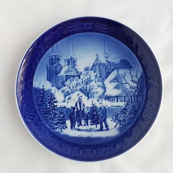 ロイヤルコペンハーゲン イヤーズプレート 5枚セット 1971-2000