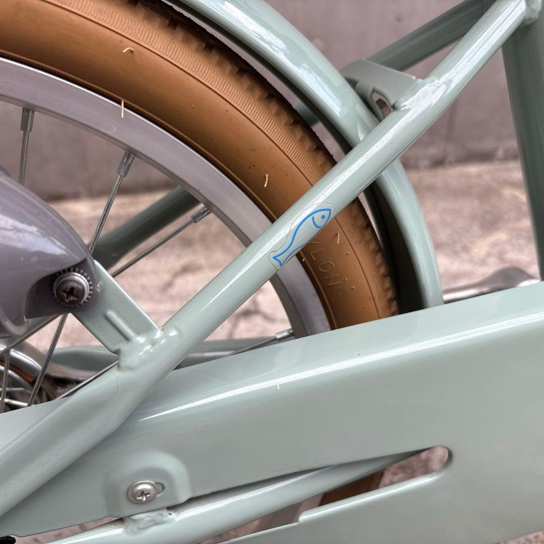 なかこさん専用子供自転車 18インチ Norway MOSS 幼児 カゴ