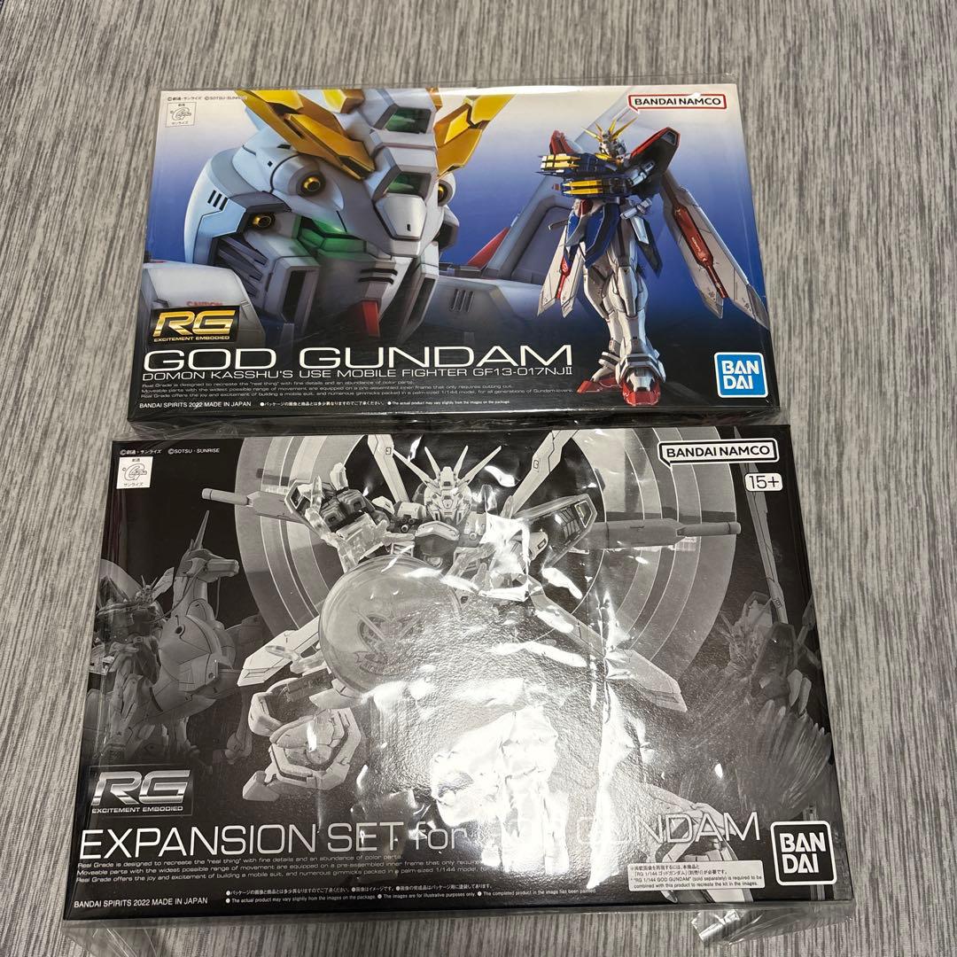 ロボット RG GOD GUNDAM & EXPANSION SET