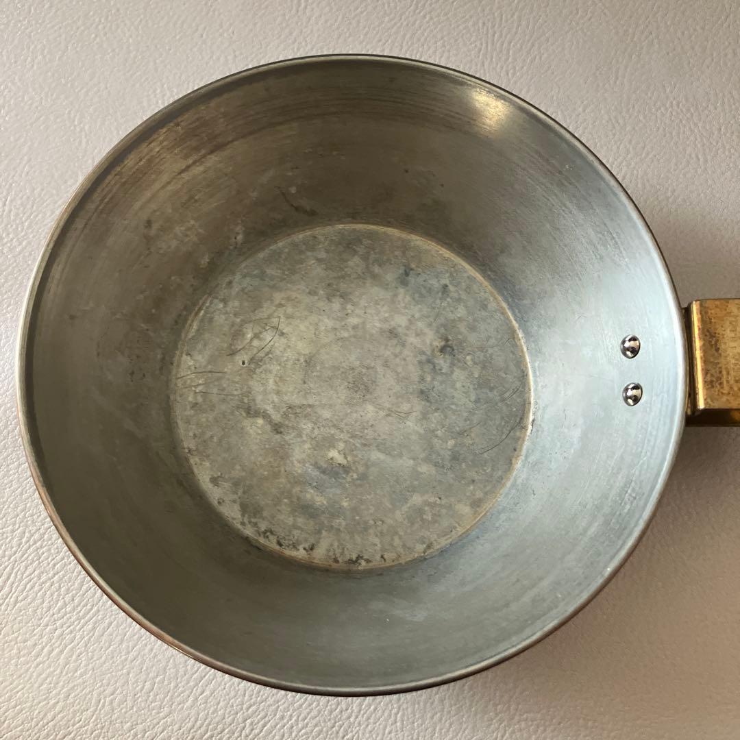 希少旧ロゴ FIRESIDE コッパー シェラカップ 500 リッド　セット