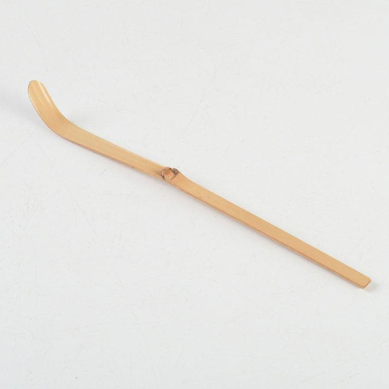 茶道具　影林宗篤作　茶杓　銘古今　前大徳　福本積應書付　共筒共箱　V　9421