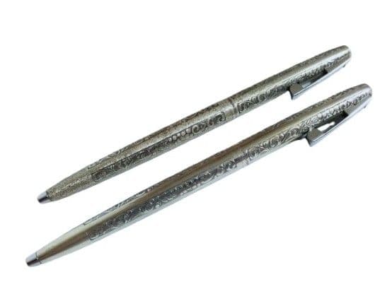 SHEAFFER シェーファー スターリングシルバー ボールペン 葡萄唐草