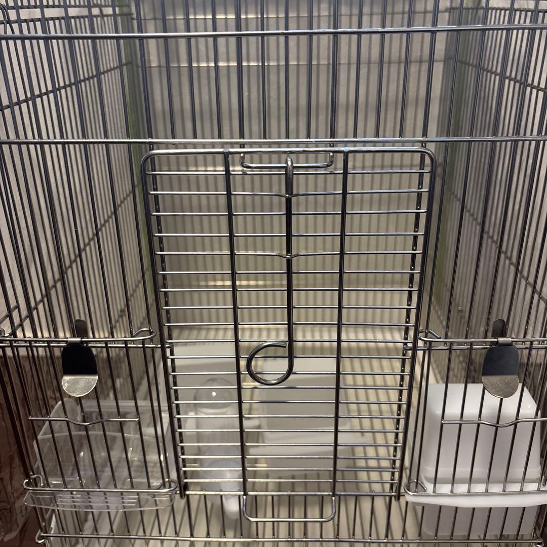 【SALE中:配送日数相談可】SANKO 中型ケージ 給水器・餌入れ付き