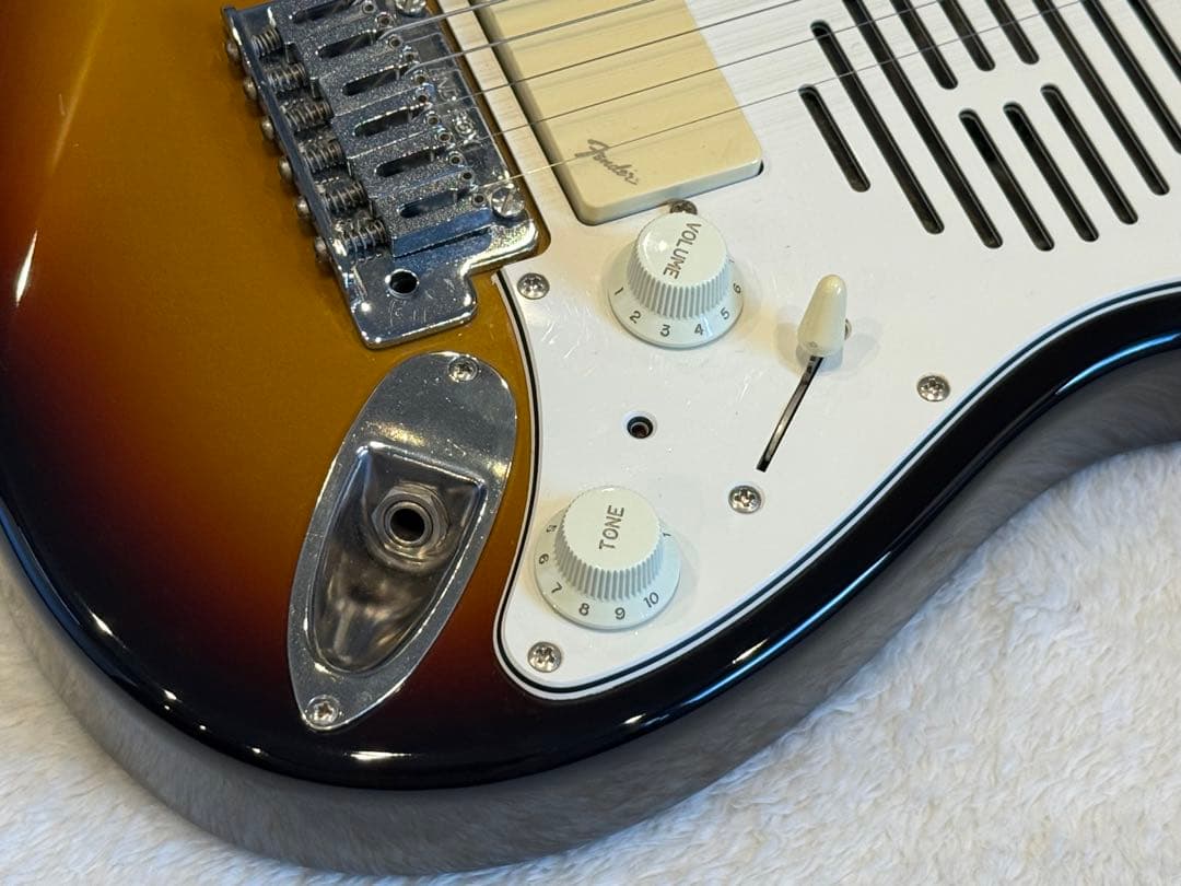 Fender Japan ST-CHAMP 後期型 3TS アンプ内蔵ミニギター