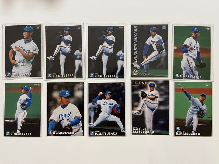 レア！松坂大輔 カードセット プロ野球