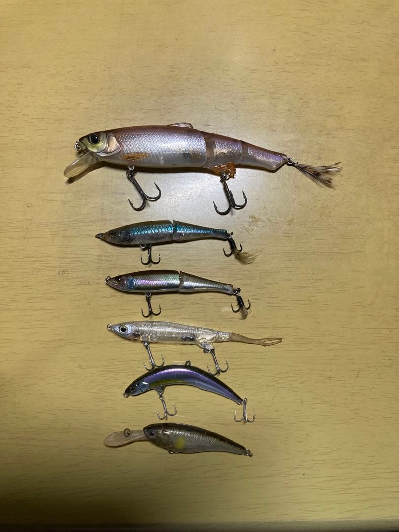 ジャッカルルアーセット　スリークマイキー115 スパイテール　ナギサ　ピクピク