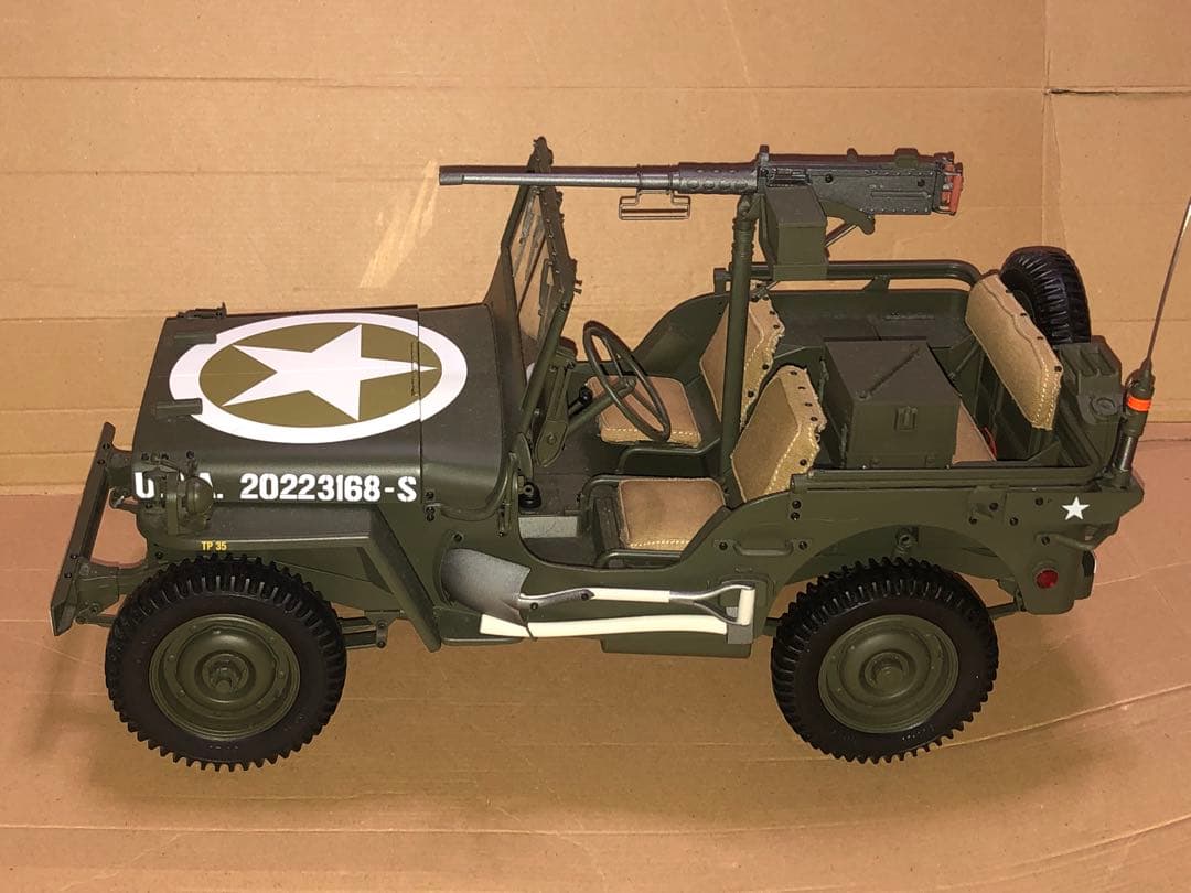 アシェット1/8 ウイリスMB 完成品