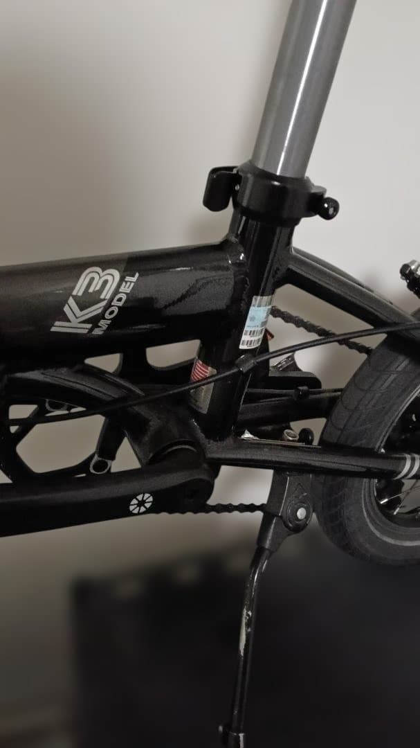 【ジャンク】DAHON K3 折りたたみ自転車 ガンメタル