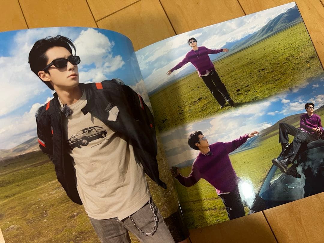 蒼蘭訣 王鶴棣　110枚写真入り個人写真集ワンホーディー写真集34p2023-2