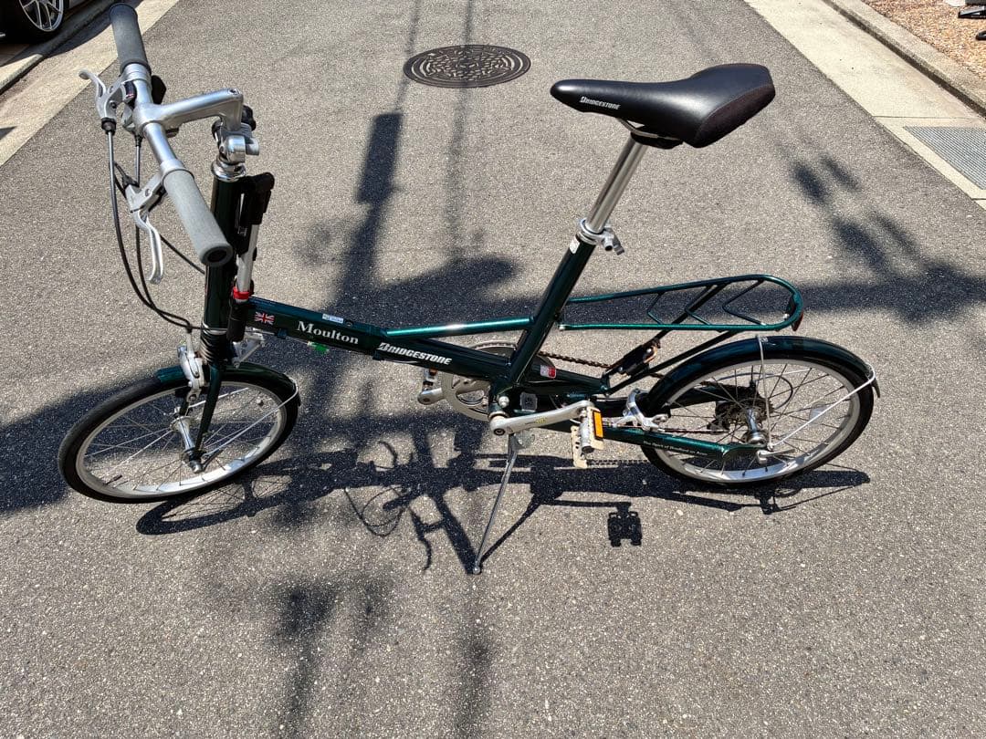 Moulton Mini 折りたたみ自転車 ダークグリーン