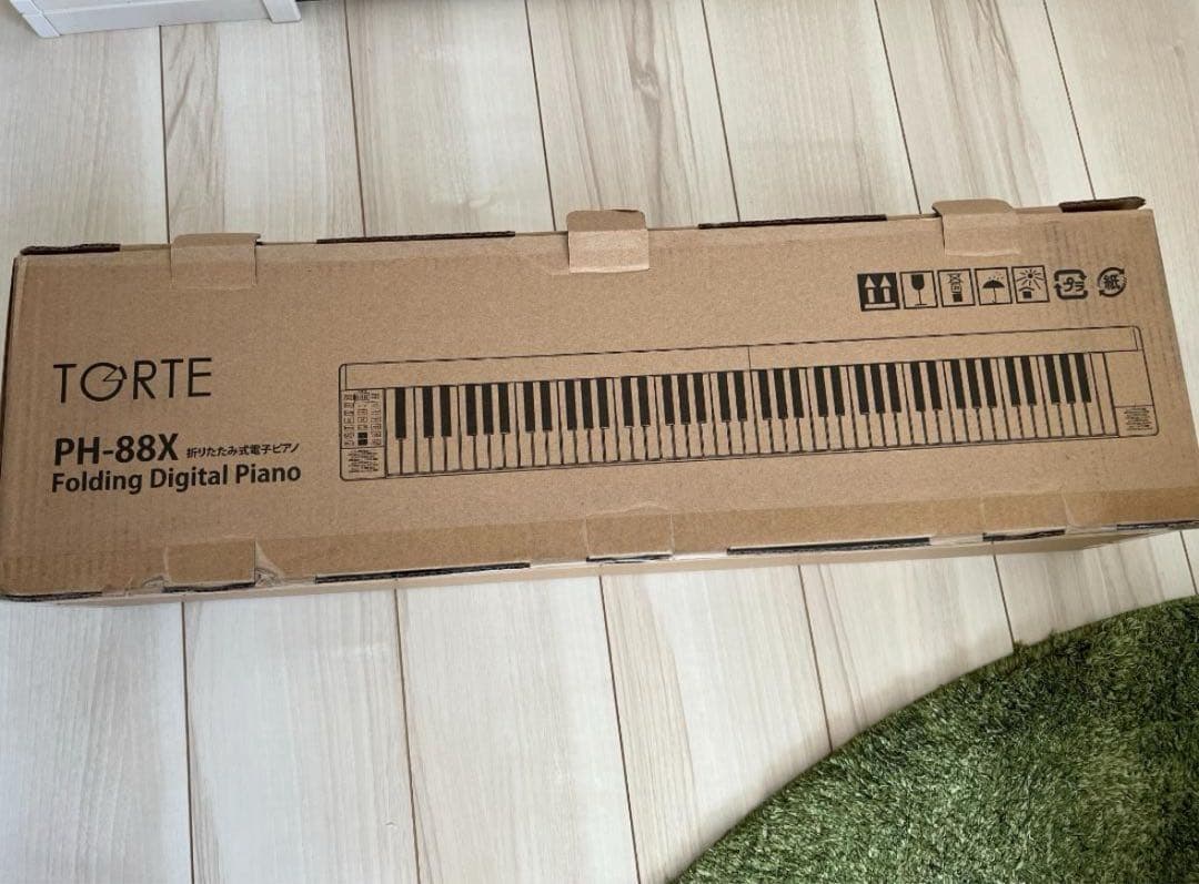 TORTE PH-88K おりたたみ電子ピアノ　88鍵盤
