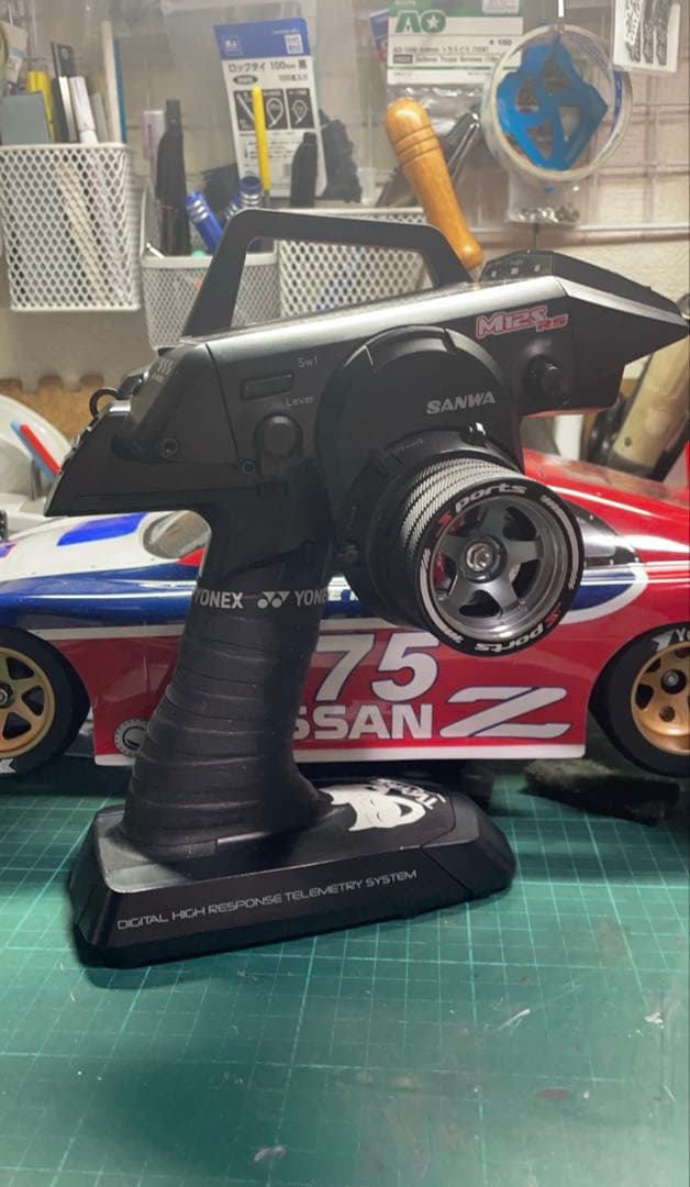 ラジドリシャーシ プロポ、メカ付き室内走行のみオプション多数