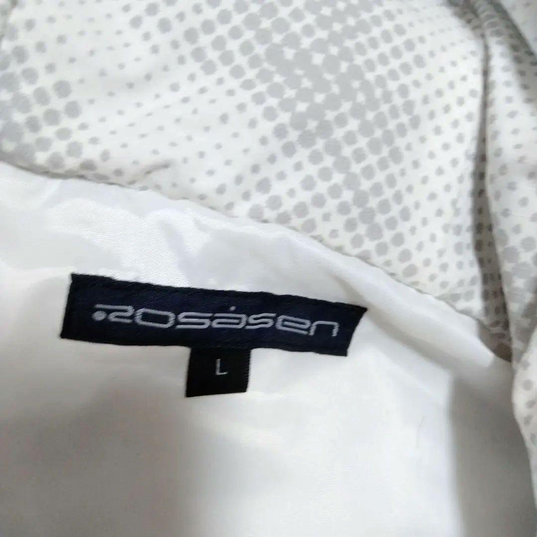 ROSASEN♡中綿♡ロゴライン♡ベスト♡L　ゴルフ/スポーツ