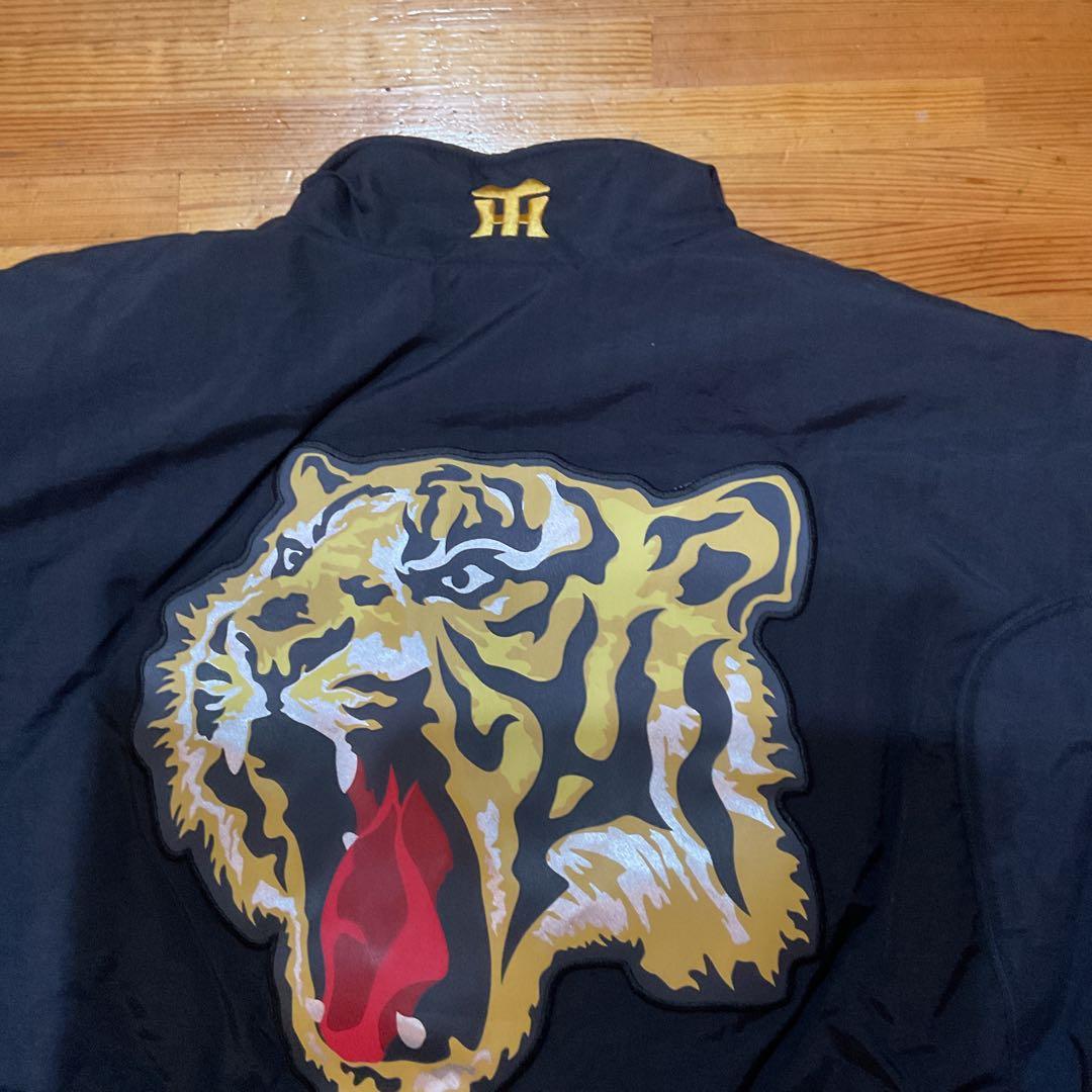 旧ローリングス(アシックス)阪神タイガースジャケット M 黒