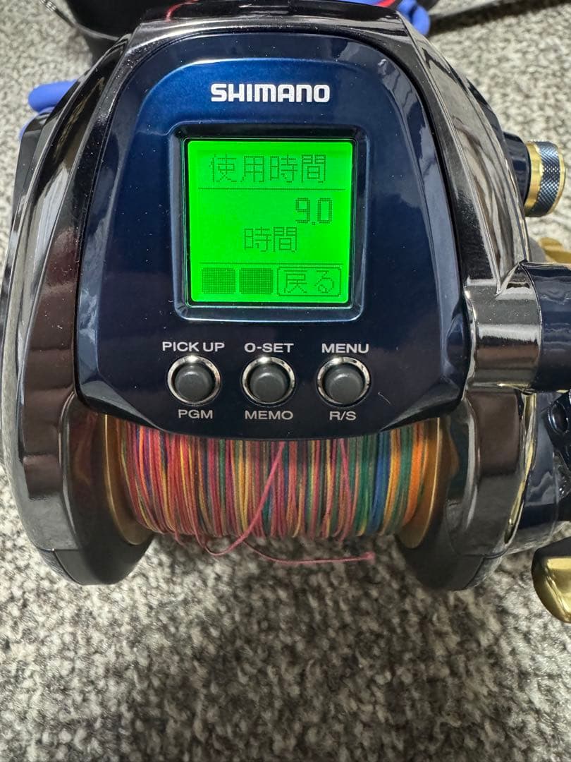 【美品】 シマノ 19 ビーストマスター6000 PEライン付き