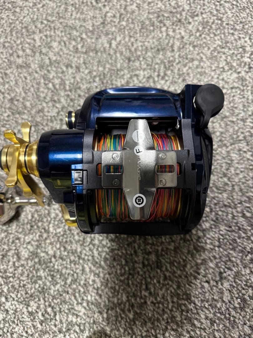 【美品】 シマノ 19 ビーストマスター6000 PEライン付き