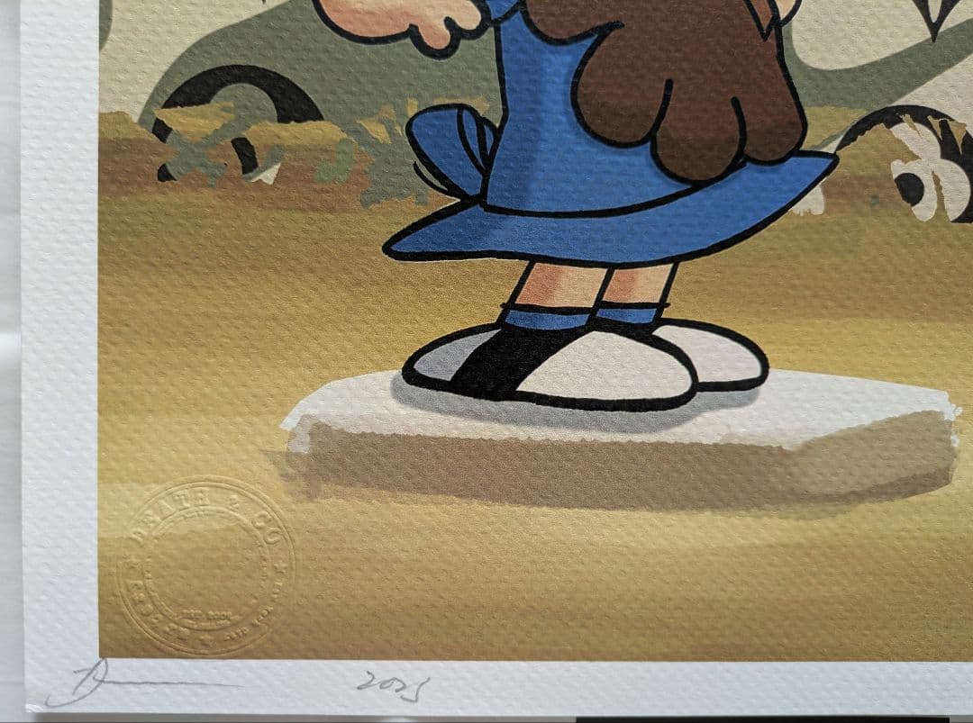 【jsmama】【ホワイト額装セット】【DEATH NYC】