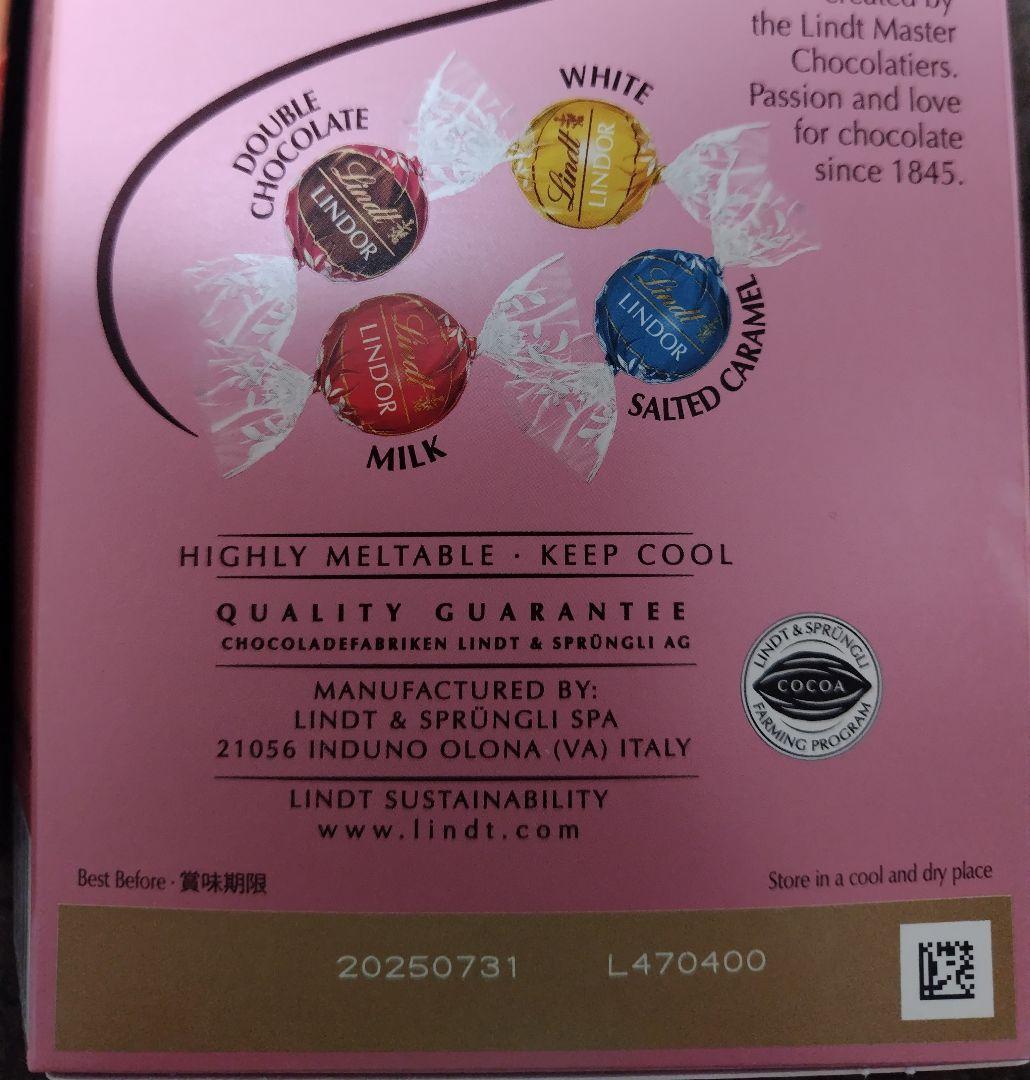 Mickey様用　リンツリンドール　4箱