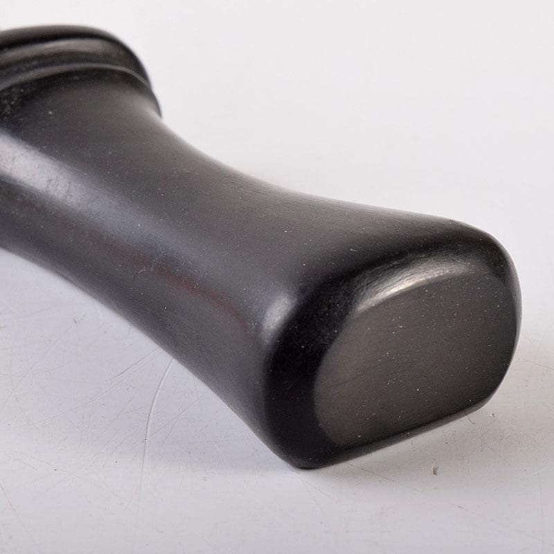 書道具　甲斐雨端硯　十一代　雨宮静軒作　石劔　石硯　文鎮　共箱　C　8066