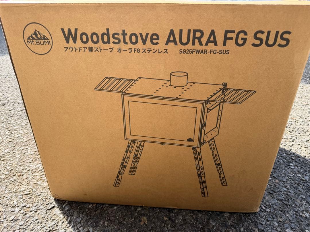 新品未使用 Mt.SUMI 薪ストーブ オーラ FG ステンレス ver.3