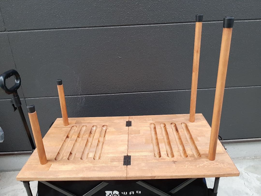 WAQ キャリーワゴン専用　木製テーブル